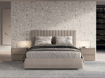 SOFTCASE - Fabric bed with upholstered headboard by Febal Casa - view 2
